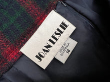Load image into Gallery viewer, Vintage Plaid Wool Penal Skirt Size 16