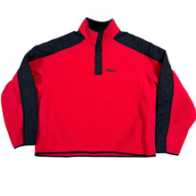 Load image into Gallery viewer, VTG Edelweiss Fleece Quarter Snap Pullover Size Large