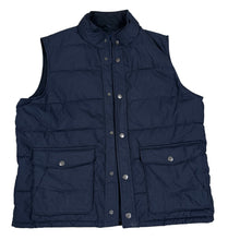 Load image into Gallery viewer, GAP Black Puffer Vest Size XL