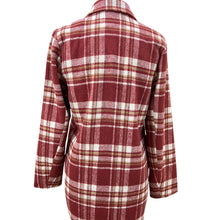 Load image into Gallery viewer, Plaid Open Front Jacket Size Small