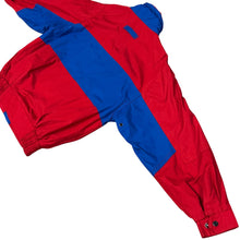 Load image into Gallery viewer, VTG Colorblock Windbreaker Jacket Size Small