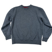 Load image into Gallery viewer, Tommy Hilfiger Dark Gray Crewneck Sweatshirt Small Logo Medium