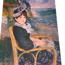 Load image into Gallery viewer, Pierre-Auguste Renoir By the Seashore Art Poster Metropolitan Museum of Art 21x27