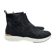 Load image into Gallery viewer, Carvela Jibberish Bling High-Top Woven Trainers Size Euro 41/US 8