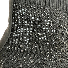 Load image into Gallery viewer, Carvela Jibberish Bling High-Top Woven Trainers Size Euro 41/US 8