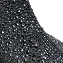 Load image into Gallery viewer, Carvela Jibberish Bling High-Top Woven Trainers Size Euro 41/US 8