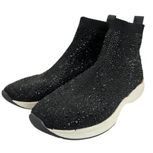 Load image into Gallery viewer, Carvela Jibberish Bling High-Top Woven Trainers Size Euro 41/US 8