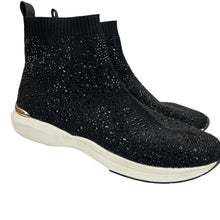 Load image into Gallery viewer, Carvela Jibberish Bling High-Top Woven Trainers Size Euro 41/US 8
