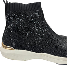 Load image into Gallery viewer, Carvela Jibberish Bling High-Top Woven Trainers Size Euro 41/US 8