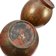 Load image into Gallery viewer, Antique Japanese Bud Vase Set of Two