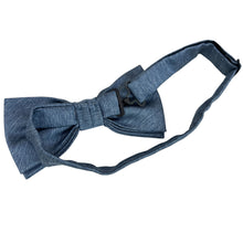 Load image into Gallery viewer, Blue Adjustable Bowtie