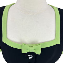 Load image into Gallery viewer, 90s Ricky Freeman for Terry John Short Sleeve Skirt Suit with Bows Size 4