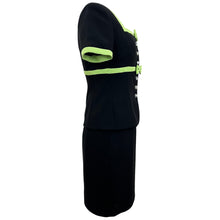 Load image into Gallery viewer, 90s Ricky Freeman for Terry John Short Sleeve Skirt Suit with Bows Size 4