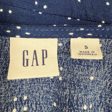 Load image into Gallery viewer, GAP Navy Wrap Dress Size Small