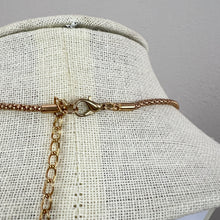 Load image into Gallery viewer, Betsey Johnson Sparkling Santa Claus Rhinestone Christmas Pendant Necklace 30"