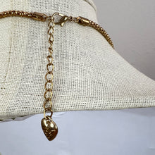 Load image into Gallery viewer, Betsey Johnson Love Rhinestone Pendant Necklace 30"