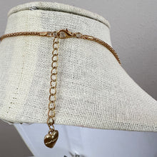 Load image into Gallery viewer, Betsey Johnson Purple Enamel Flower Rhinestone Pendant Necklace 30"