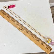 Load image into Gallery viewer, Sparkly Owl Pendant Necklace by Betsey Johnson 30"