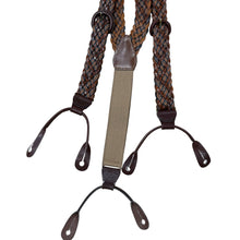 Load image into Gallery viewer, Vintage Western Braided Leather Suspenders Regular 40-44