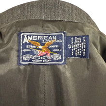 Load image into Gallery viewer, Y2K American Living VTG Gray Trench Coat Size 12