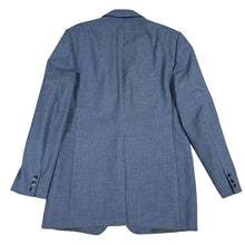 Load image into Gallery viewer, Vintage 70s/80s 3 Piece Wool Suit Gray Blue 42–44R