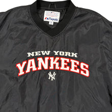 Load image into Gallery viewer, Majestic 90s New York Yankees Pullover Windbreaker Size XXL