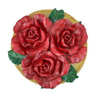 Load image into Gallery viewer, Vintage Round Rose Trinket Box 3.5"