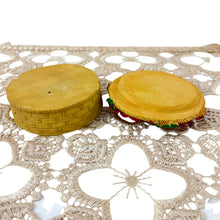 Load image into Gallery viewer, Vintage Round Rose Trinket Box 3.5"