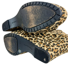 Load image into Gallery viewer, BCBG Leopard Print Wedge Booties Size 10