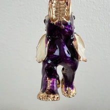 Load image into Gallery viewer, Betsey Johnson Enamel Cute Baby Circus Elephant Pendant 2.5"
