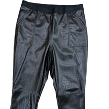Load image into Gallery viewer, Karl Lagerfeld Faux Leather Pants Size 32