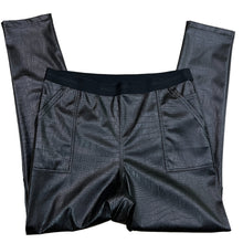 Load image into Gallery viewer, Karl Lagerfeld Faux Leather Pants Size 32