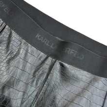 Load image into Gallery viewer, Karl Lagerfeld Faux Leather Pants Size 32
