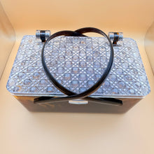 Load image into Gallery viewer, Mid Century Lucite & Faux Tortoiseshell Box Purse