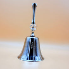 Load image into Gallery viewer, Vintage Elegant EP Brass Bell Crystal Handle Engraved