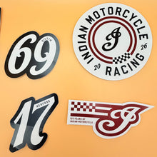 Load image into Gallery viewer, Indian Motorcycle Racing Sticker Decal Lot