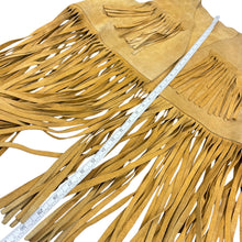 Load image into Gallery viewer, Vintage Handmade Leather Fringe Vest Size Large