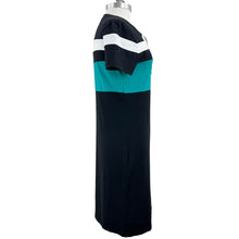 Load image into Gallery viewer, VTG CK Color Block T Shirt Dress Size Small