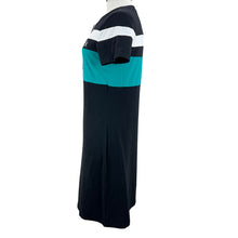 Load image into Gallery viewer, VTG CK Color Block T Shirt Dress Size Small