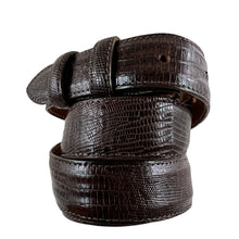 Load image into Gallery viewer, Vintage Lizard belt Size 34
