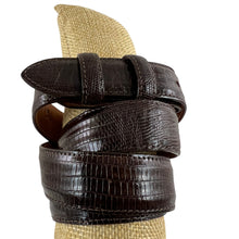 Load image into Gallery viewer, Vintage Lizard belt Size 34