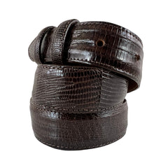 Load image into Gallery viewer, Vintage Lizard belt Size 34