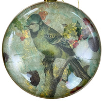Load image into Gallery viewer, Roman Round Christmas Ornaments with Birds 24 Piece Ornament Set