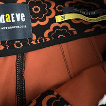 Load image into Gallery viewer, Maeve Anthropologie The Colette Crop Wide Leg Ponte Pant Size 24
