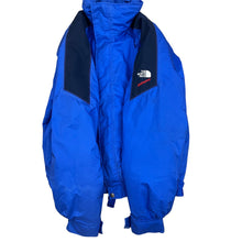 Load image into Gallery viewer, Vintage The North Face Extreme Made In USA Gore Tex Blue Jacket Large