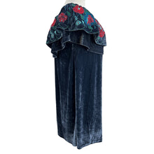 Load image into Gallery viewer, Umgee Embroidered Velvet Mini Dress Size Small