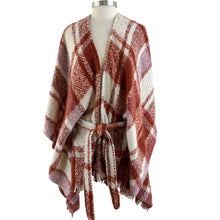 Load image into Gallery viewer, MAX STUDIO Belted Poncho One Size