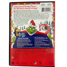 Load image into Gallery viewer, Dr. Seuss' How the Grinch Stole Christmas! (Remastered 2008 DVD NR) VG Condition