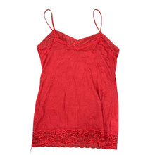 Load image into Gallery viewer, VTG Bongo Y2K Lace Camisole Size Large