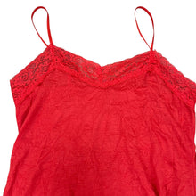 Load image into Gallery viewer, VTG Bongo Y2K Lace Camisole Size Large